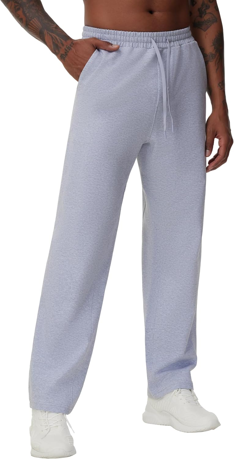 Thumbnail 2 de THE GYM PEOPLE Men's Baggy Joggers, Lightweight Straight-Leg Sweatpants