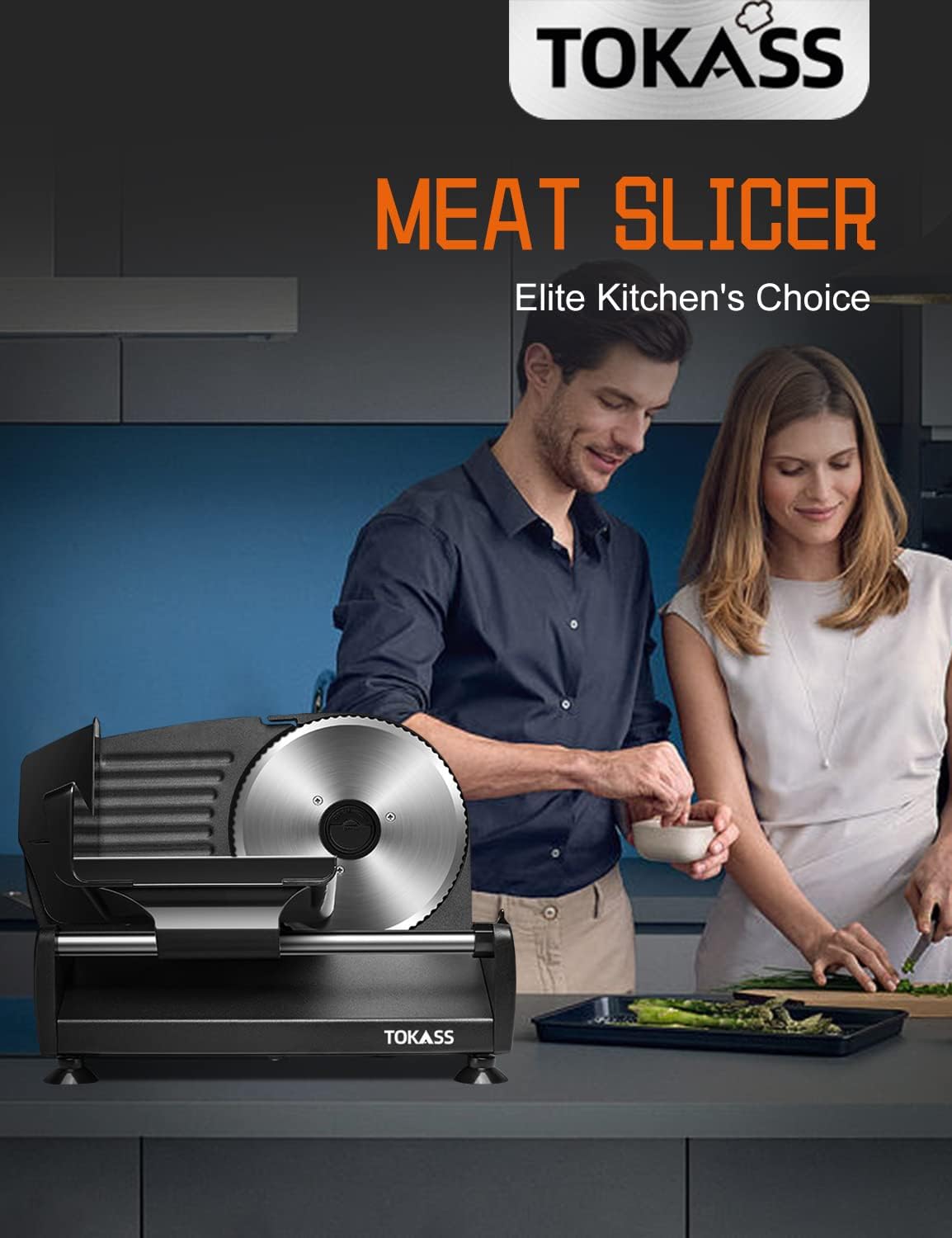 Thumbnail 6 de TOKASS Food Slicer, 200W