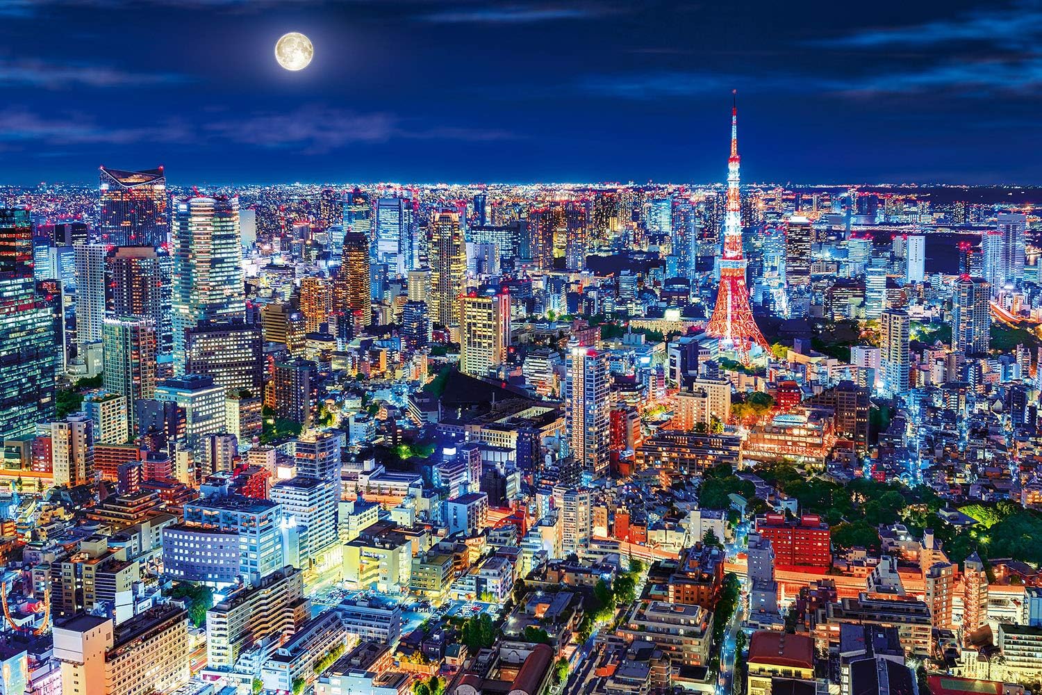 Thumbnail 6 de エポック社 09-029s 日本風景 ひまわりの里 1000ピースジグソーパズル 50×75cm
