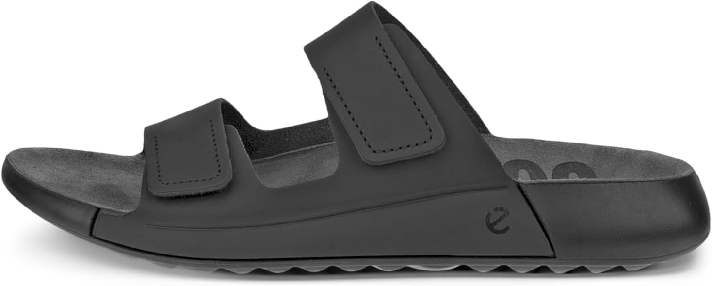 Detalle de ECCO Damen Cozmo Ein-Band Pantoffel-Sandale – komfortabel, langlebig und flexibel