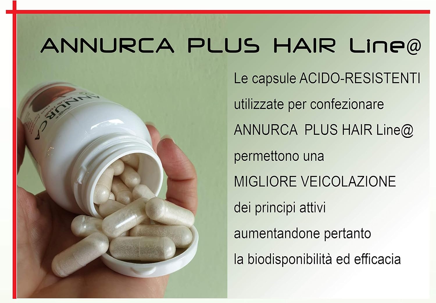Thumbnail 4 de Mela Annurca Plus Hair Line@ capsule con estratto secco di Mela Annurca, zinco, rame, biotina, selenio e vitamina E
