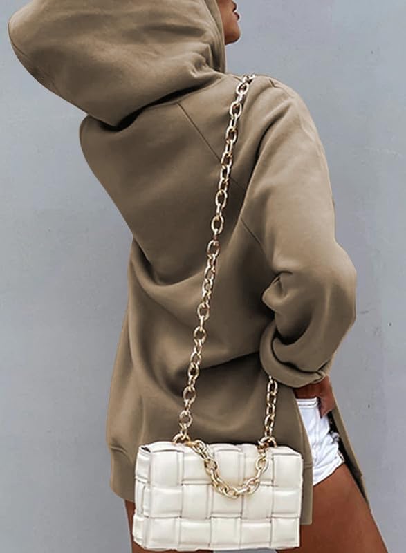 Detalle de SHEWIN Hoodie Dress in Polyester Blend