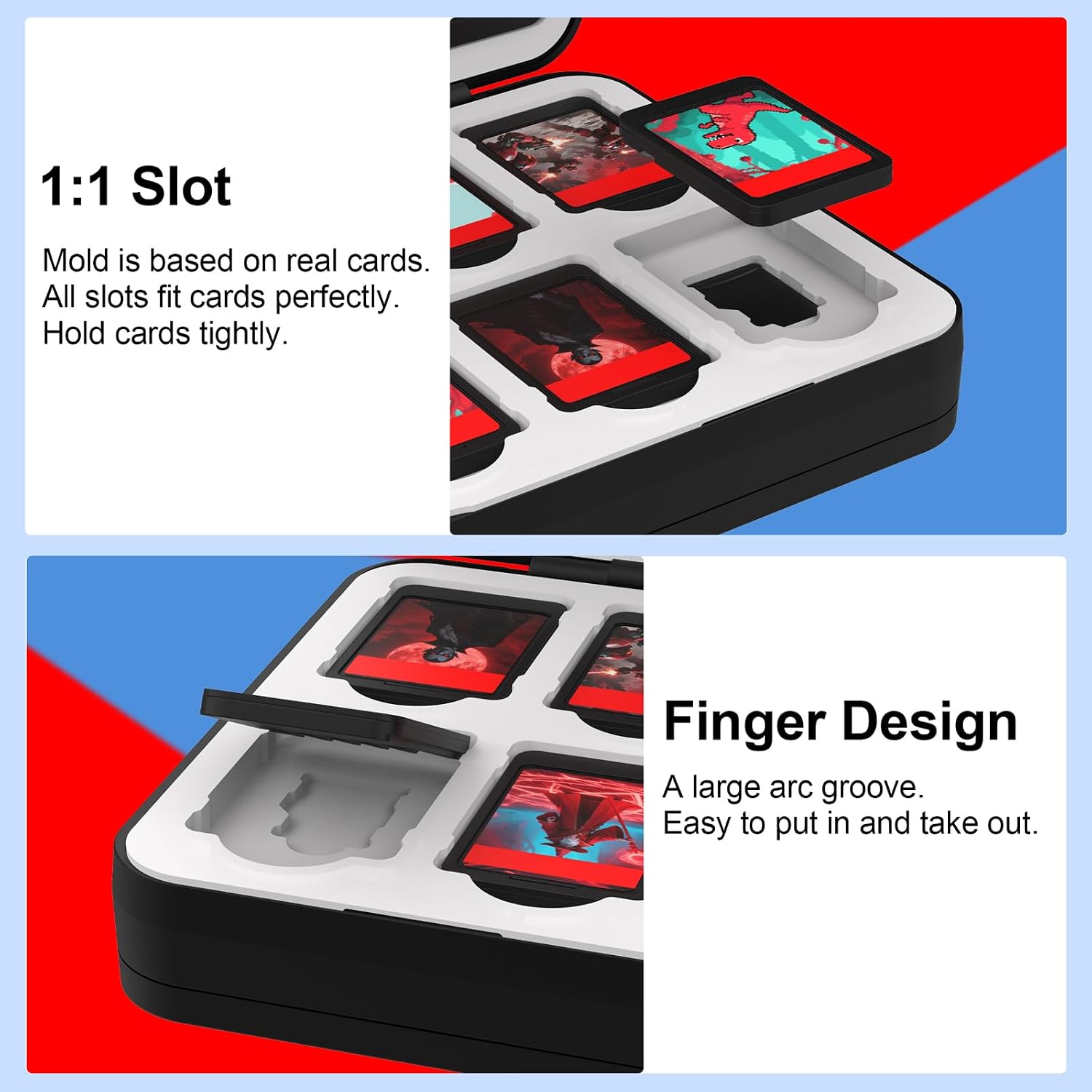 Thumbnail 4 de QuoLumPIA 48-Card Game Case for Nintendo Switch Family