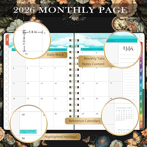 Detalle 2 de Butterfly 2026 Planner 6.4" x 8.5" ๐
