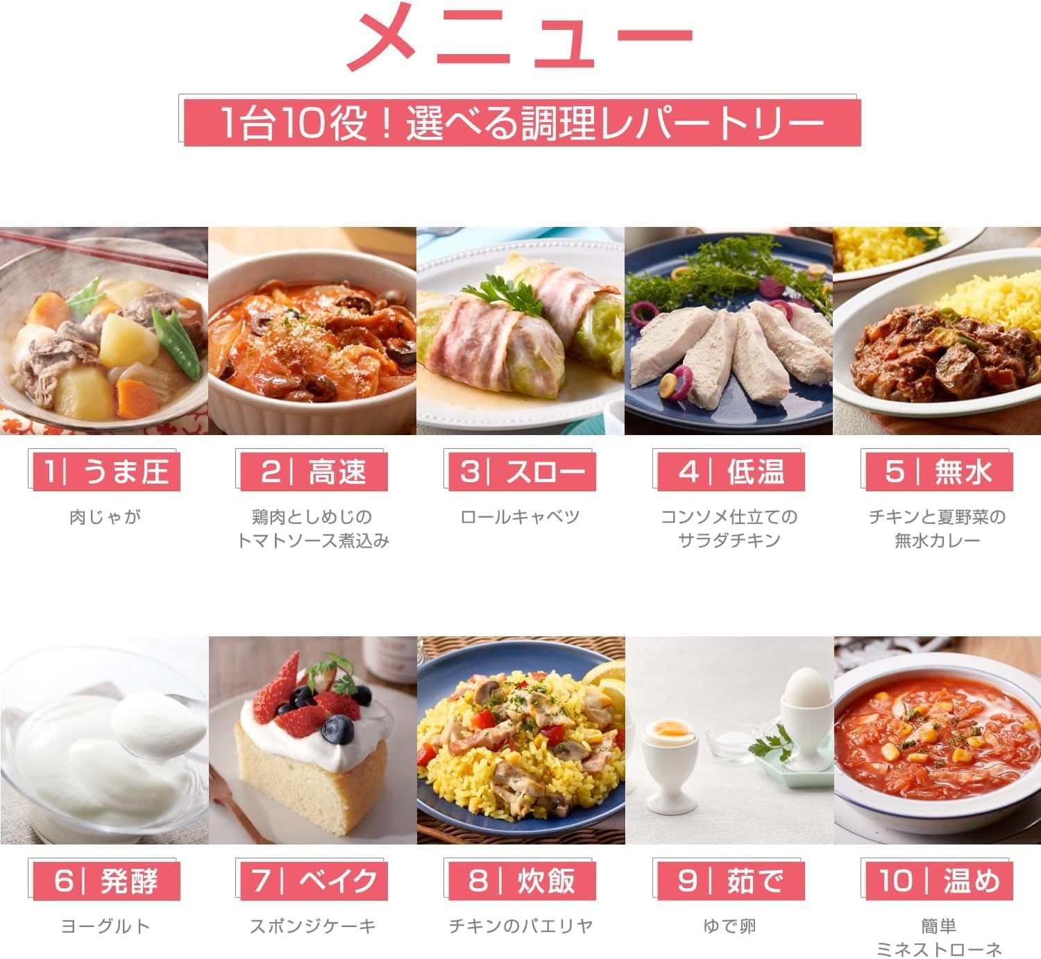 Detalle 2 de タイガー魔法瓶 TIGER COOKPOT COK-N220KM 電気圧力鍋 2.2L 低温調理・炊飯対応