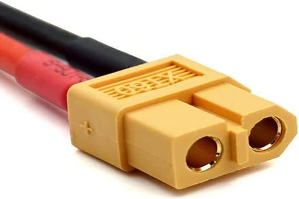 XT60 to 4mm bullet adapter, 12AWG