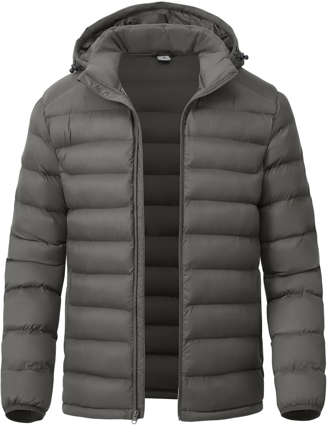Detalle de YSENTO Men's Puffer Jacket Nylon