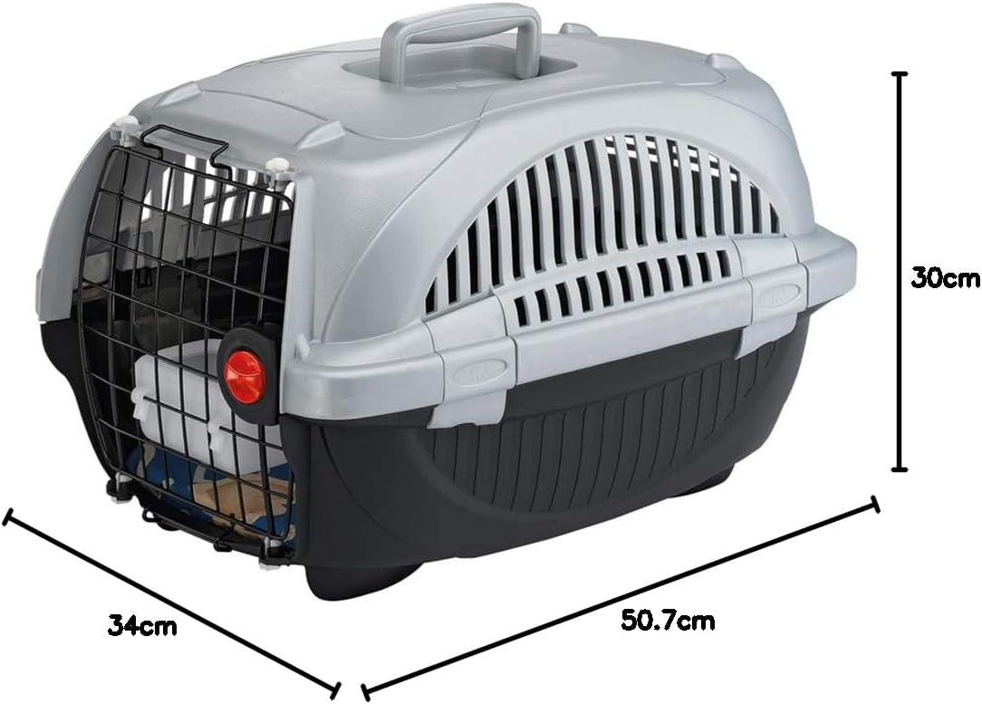 Detalle de Ferplast Atlas 10 Deluxe Cat Carrier: Secure, Practical Travel Companion up to 5 kg