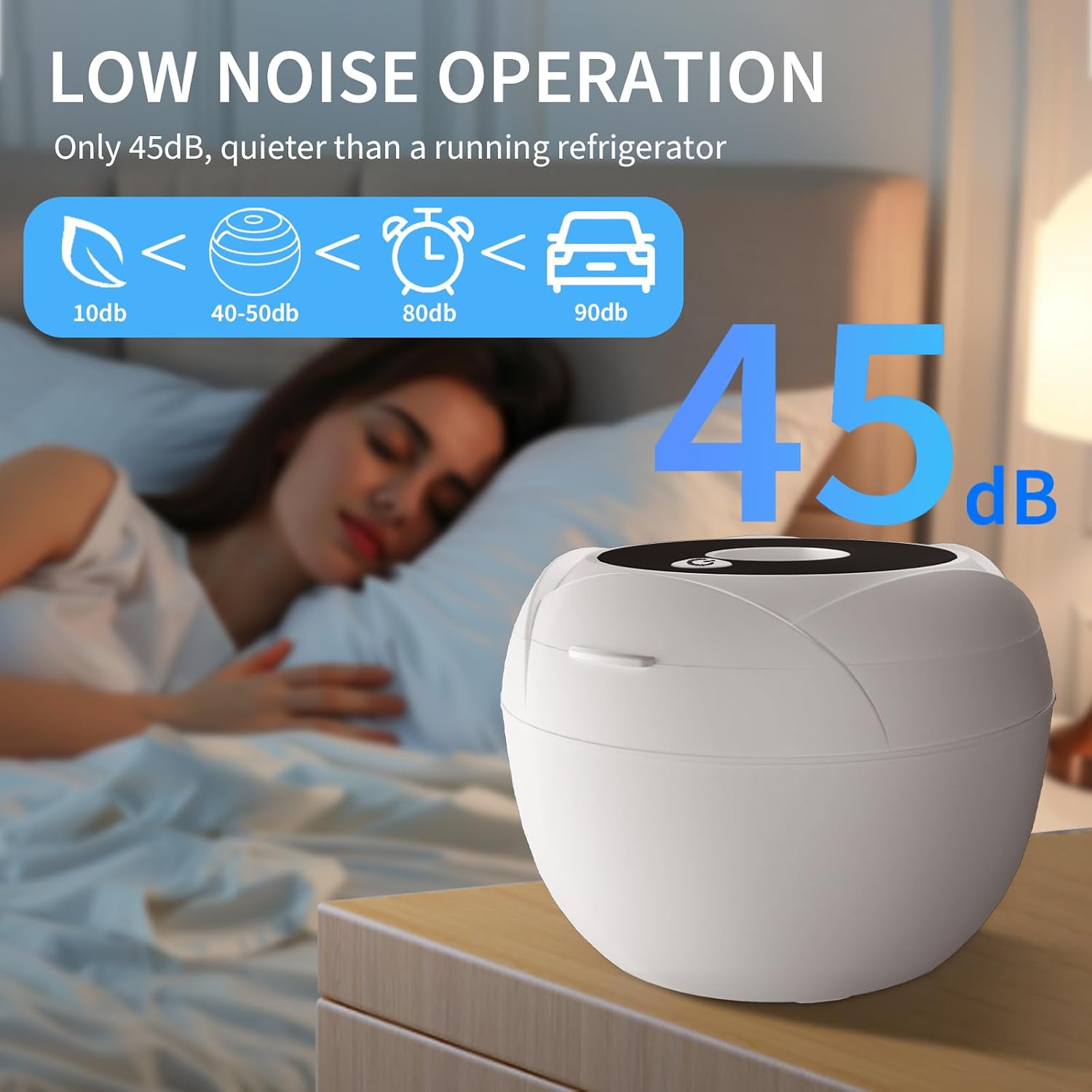 Thumbnail 5 de Dental Ultrasonic Retainer Cleaner Machine – 45kHz Cleaning Pod for Dentures, Aligners, and More