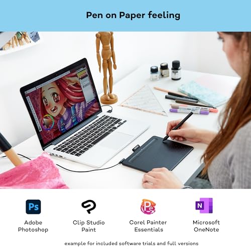 Detalle de Wacom Intuos S tableta gráfica sensible a la presión 🎨