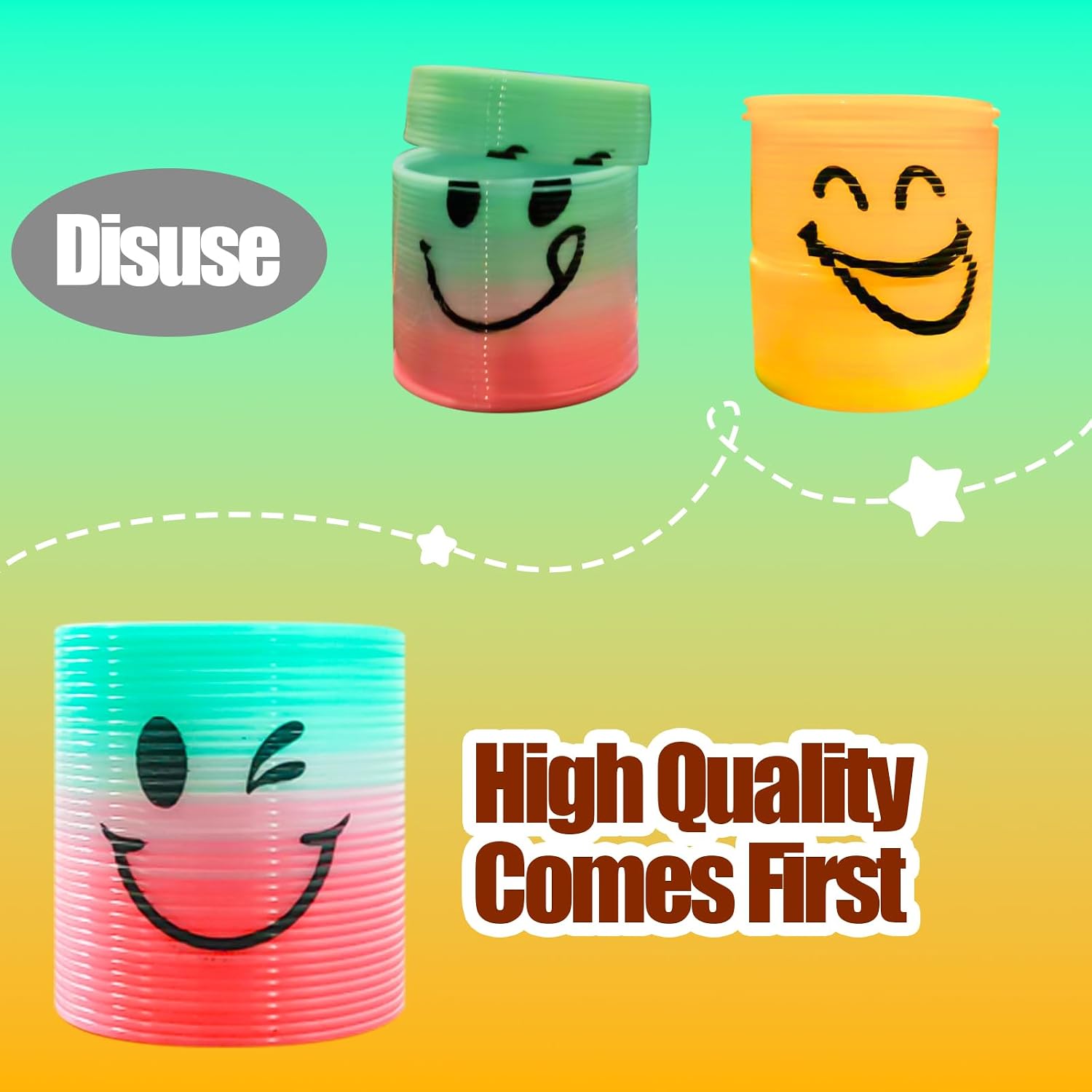 Thumbnail 6 de Cocurb 32 Pcs Mini Spring Party Favors for Kids (Ages 4–8) — Fun Fidget Springs for Birthdays, Classrooms, and Goodie Bags