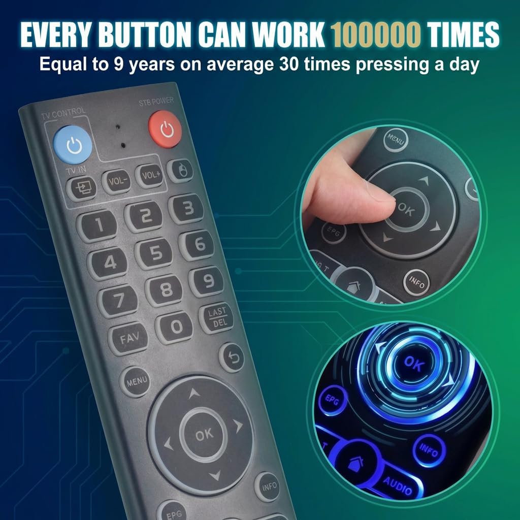 Thumbnail 5 de Replacement Voice Remote for vSeeBox V3 Pro