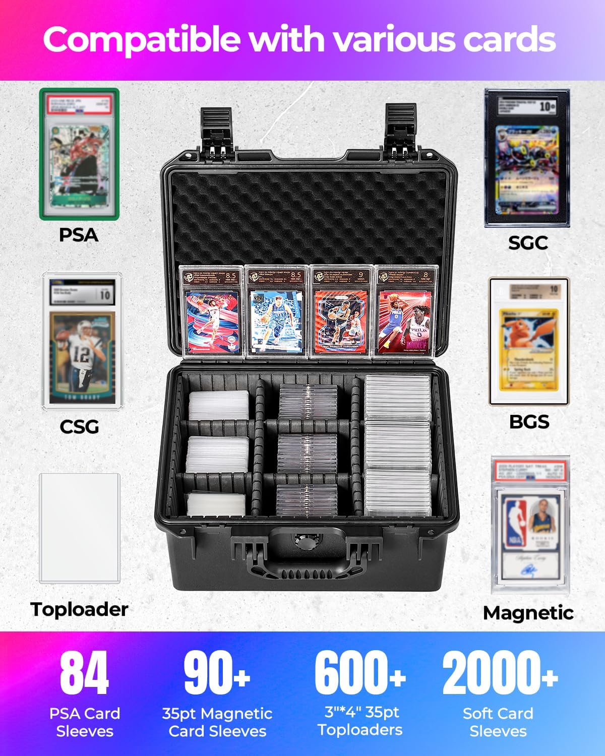 Thumbnail 1 de Trading Card Storage Box, IP67
