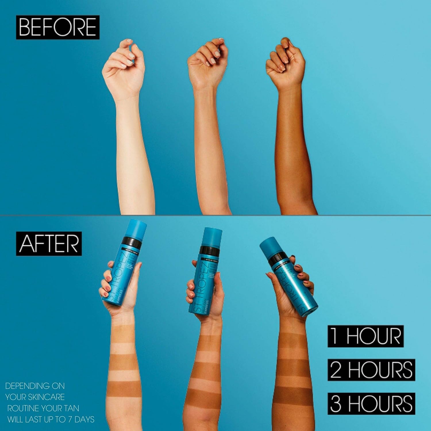 Thumbnail 1 de St.Tropez Self Tan Express Mousse – fast-acting faux tan that develops in 1–3 hours