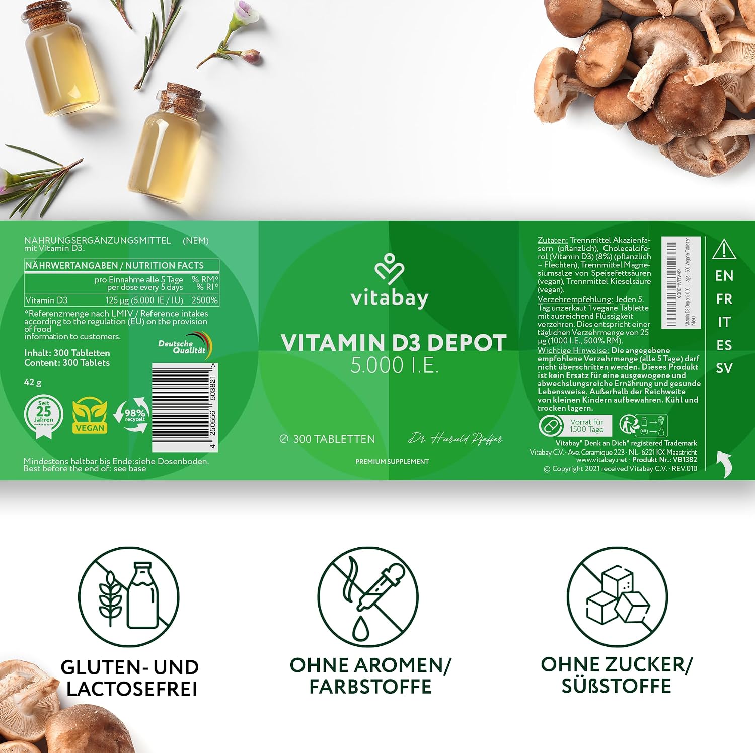 Thumbnail 6 de vitabay Vitamin D3 5000 IE Kapseln đź’Š