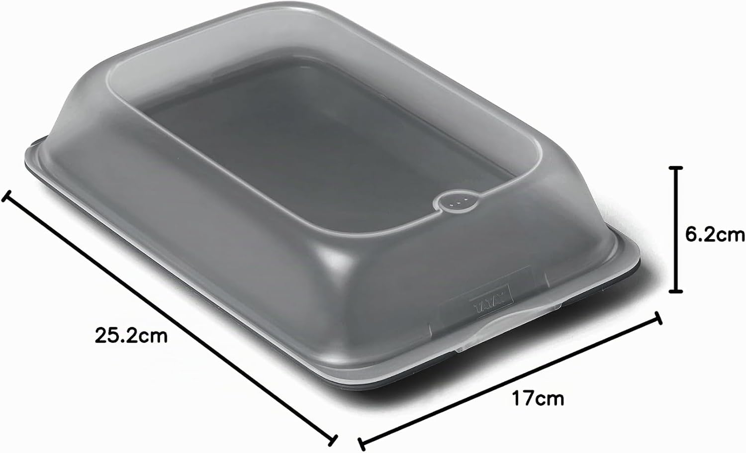 Detalle de TATAY Porta Affettati per Frigorifero Fresh – Set Maxi (3 pezzi) in stacking, senza BPA