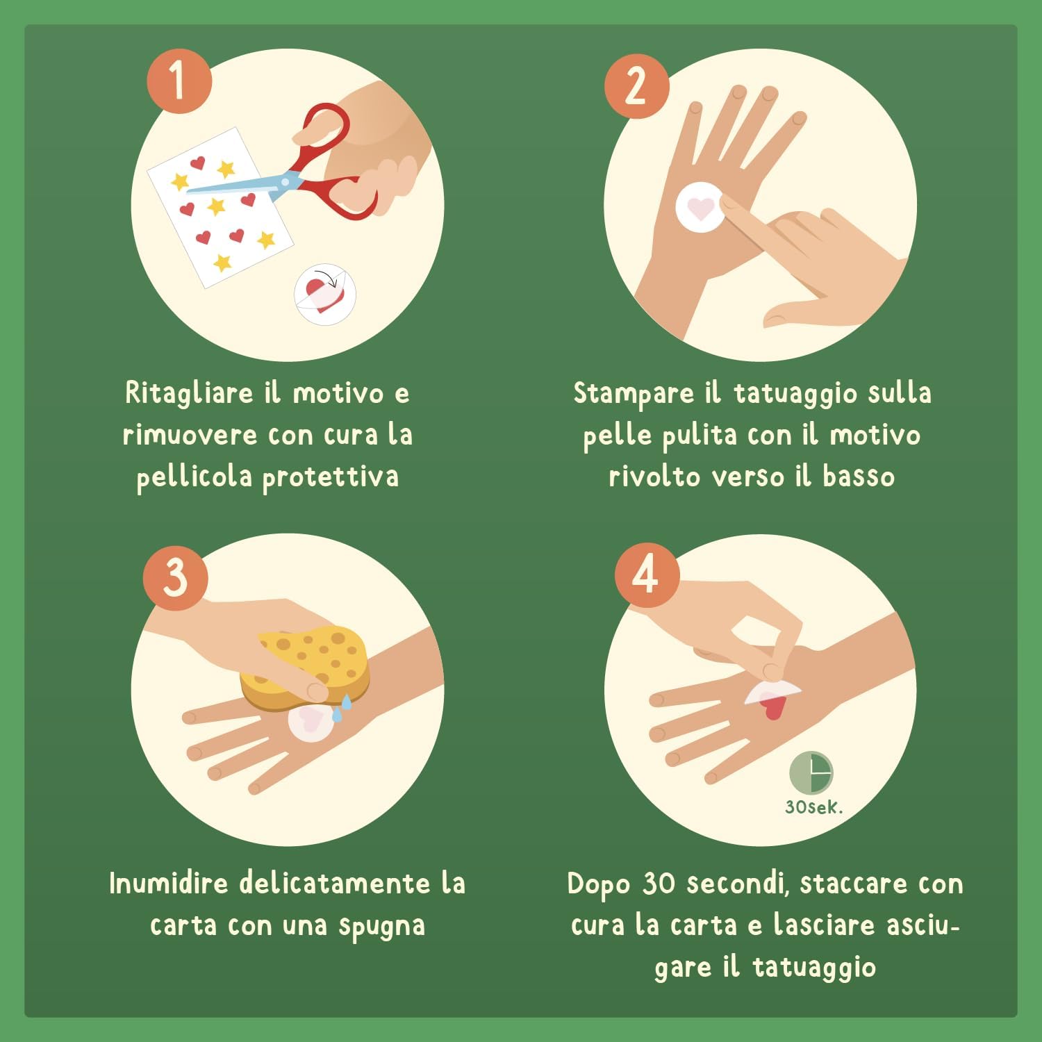 Thumbnail 3 de Famifidus 120 tatuaggi per bambini: trasferelli temporanei skin-friendly per feste e compleanni