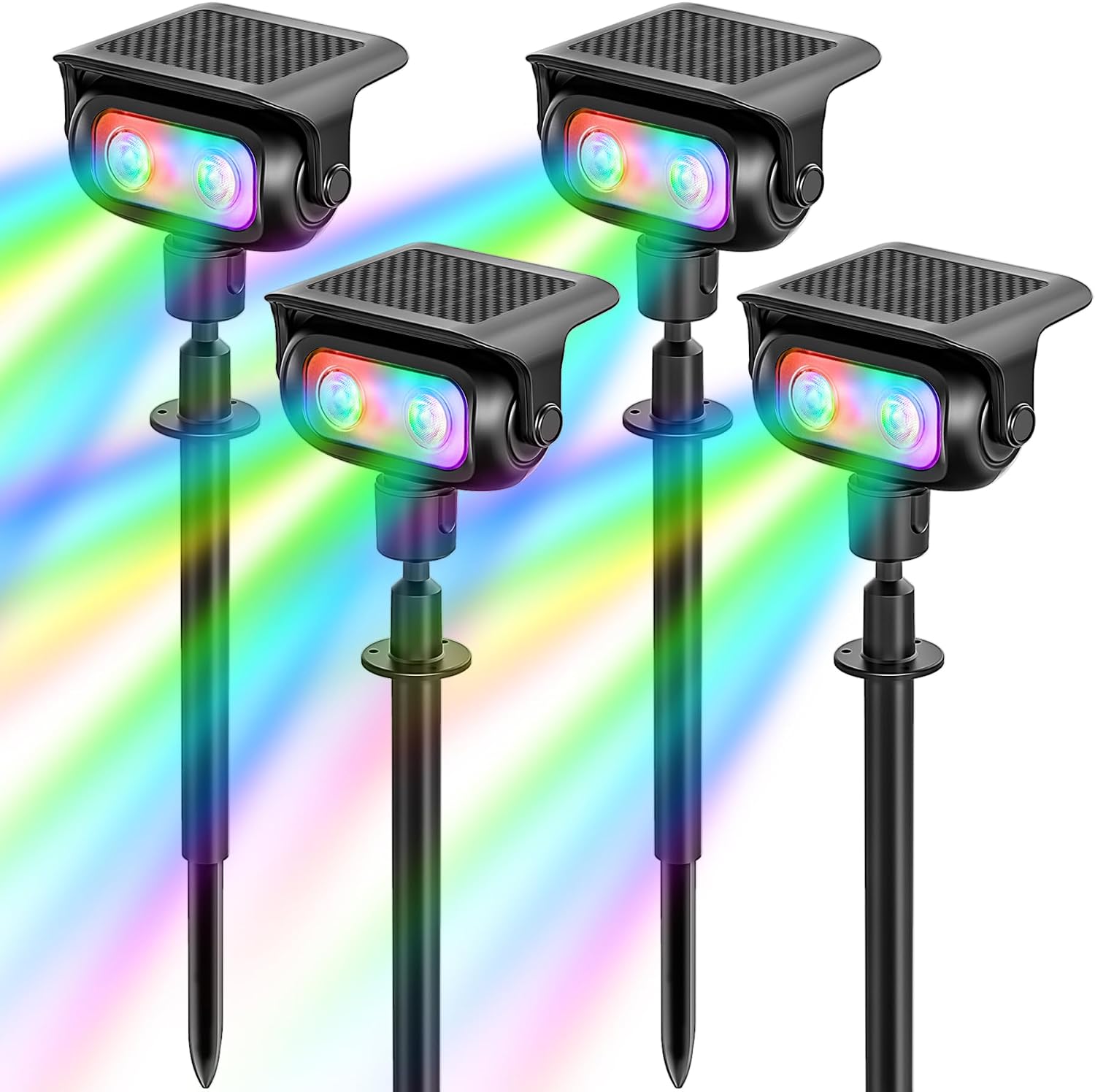 Detalle de MEEKBOS Spot solaire 4 pièces