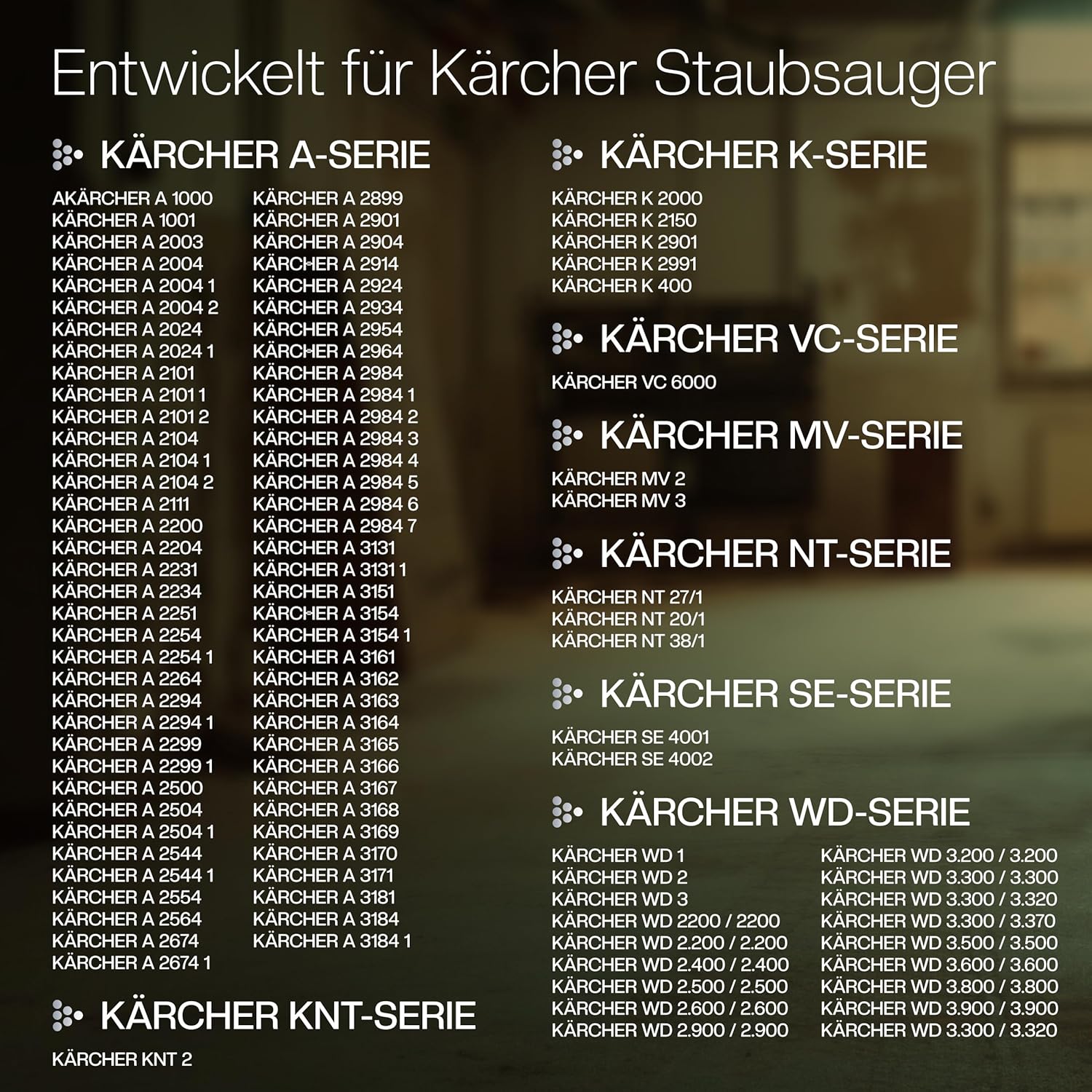 Thumbnail 1 de Kärcher 3er Filterset für Staubsauger 🧹