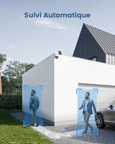 Thumbnail 3 de aosu 3K Caméra Surveillance WiFi Extérieure sans Fil – 5MP et énergie solaire