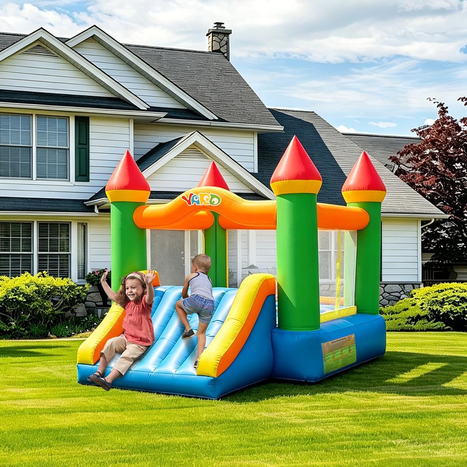 Thumbnail 4 de YARD Bounce House with Slide — 12x9x8 ft Inflatable Bouncer for Kids