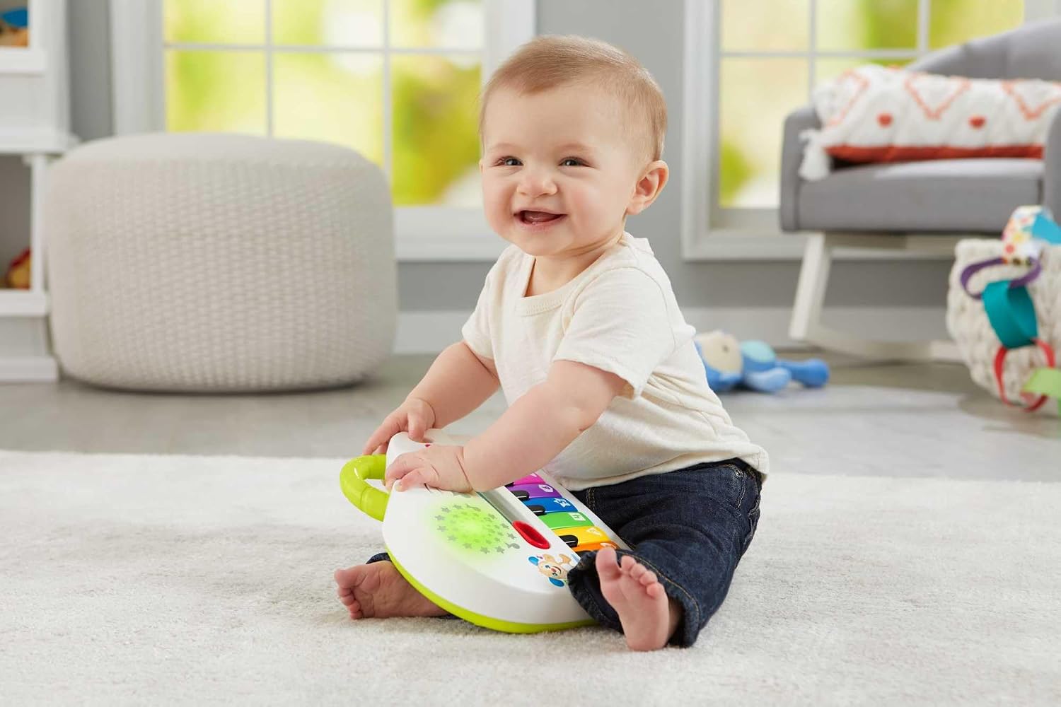 Detalle 2 de Fisher-Price Pianoforte Cagnolino 6 mesi 🎹