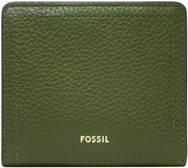 Detalle de Fossil Logan Mini-Bifold-Geldbörse: Leder- oder PU-Laufbahn für Damen