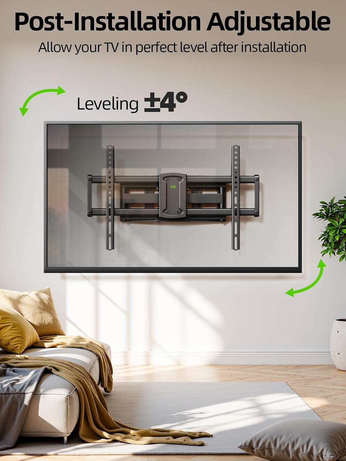 Detalle de USX MOUNT XML901 TV Wall Bracket for 37–86 Inch TV | Full Motion, 55kg