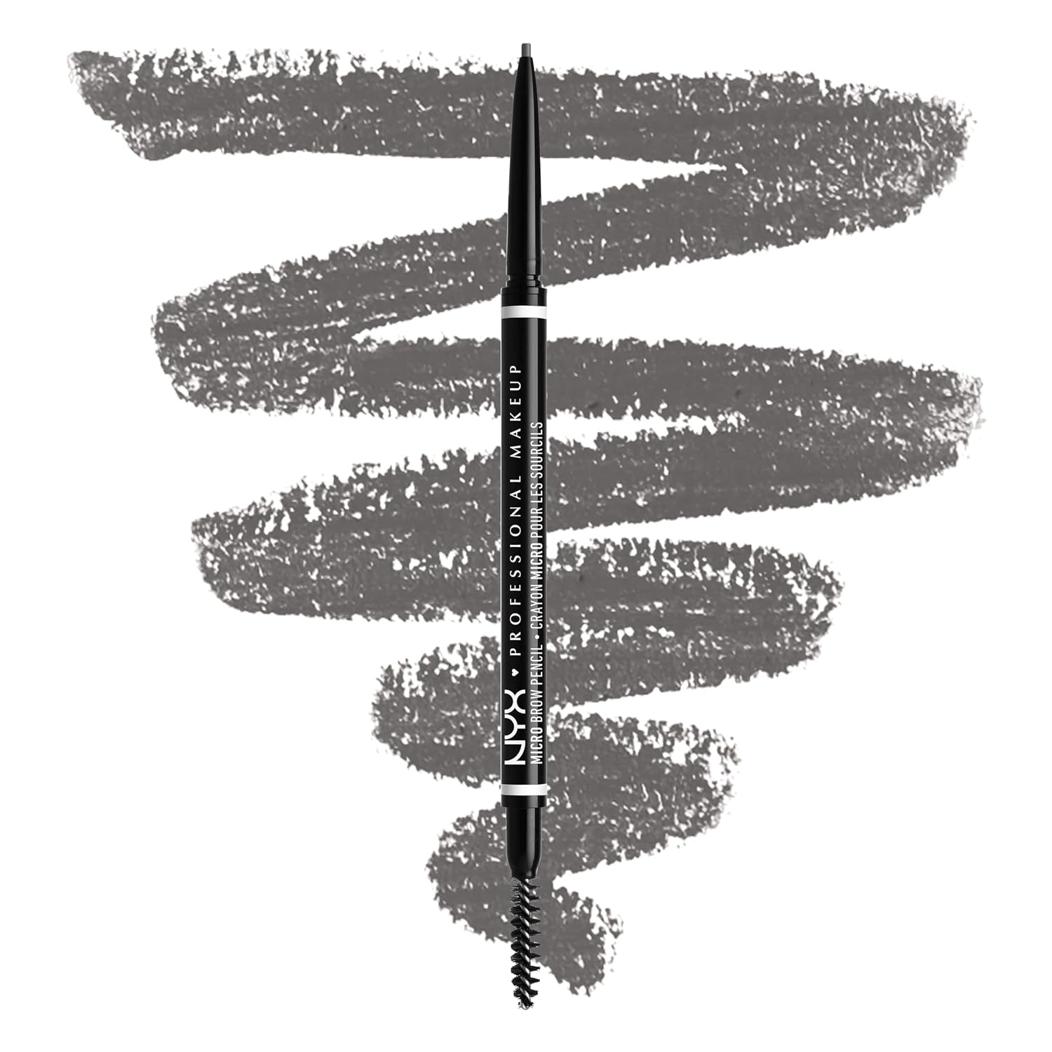 Detalle de NYX PROFESSIONAL MAKEUP Micro Brow Pencil Grey 07.5 – Crayon micro pour sourcils