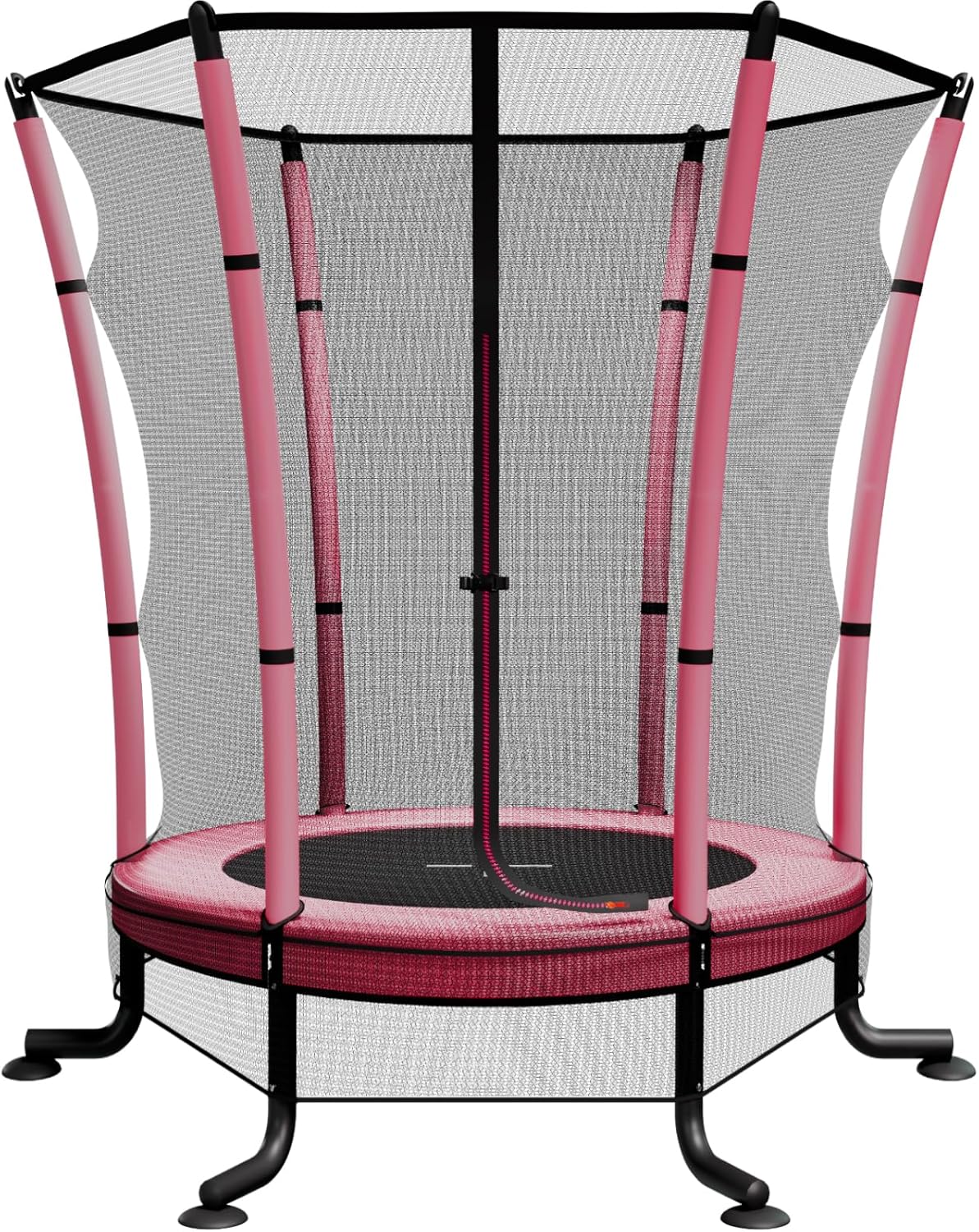 Detalle de JUMMICO Trampolín 145 cm con red seguridad