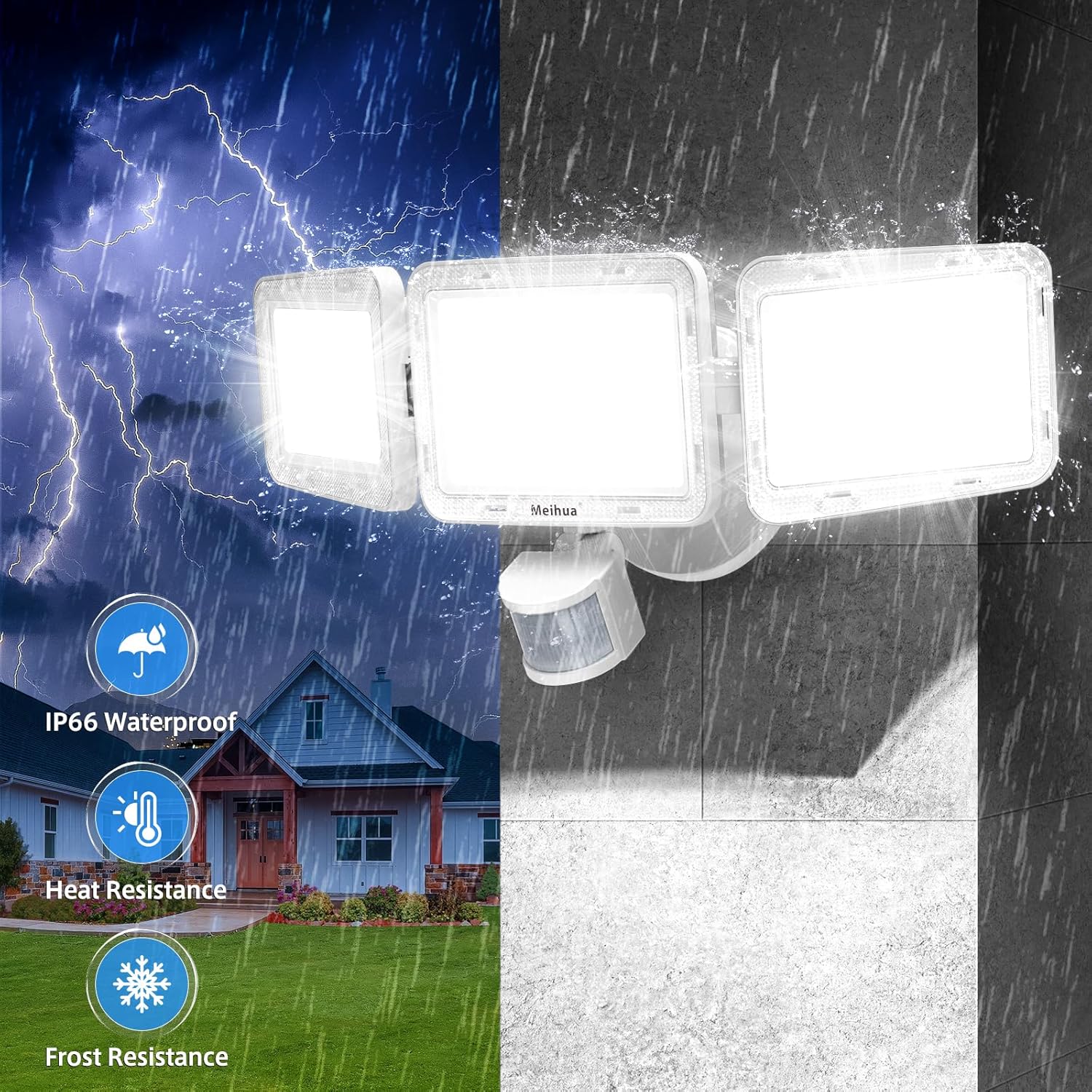 Thumbnail 6 de MEIHUA 42W Security Light with Motion Sensor