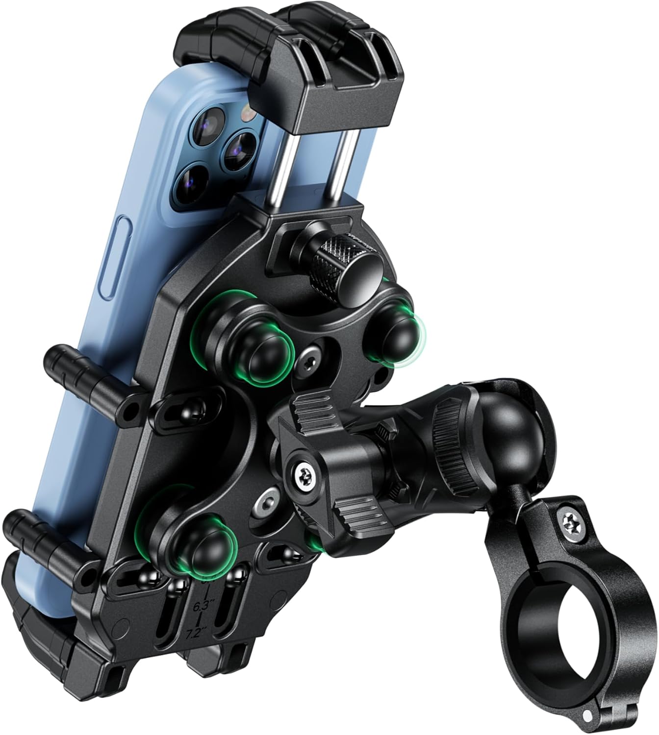 Detalle de BRCOVAN Motorrad Handyhalterung 360°