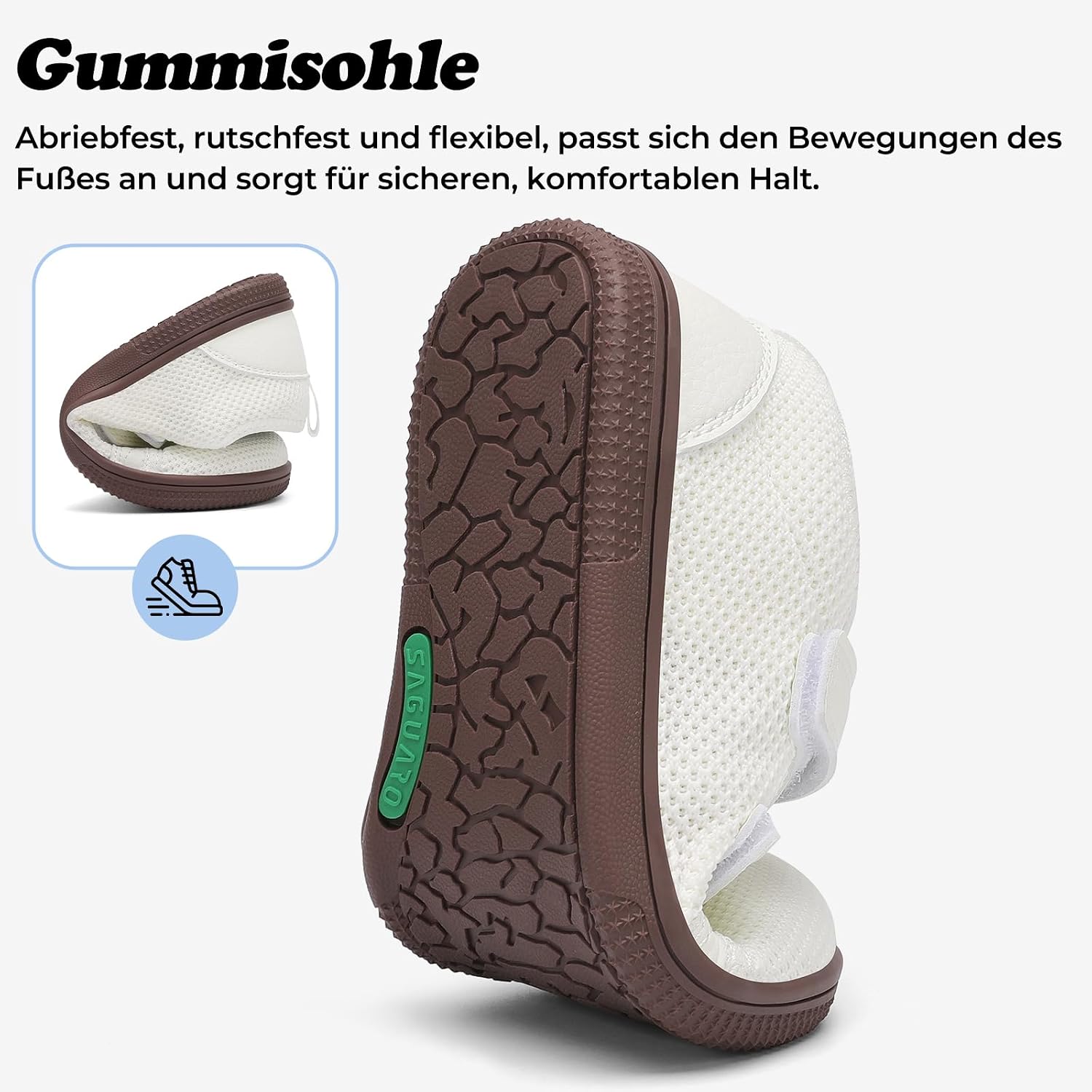 Thumbnail 5 de SAGUARO Barfussschuhe Kinder Hausschuhe