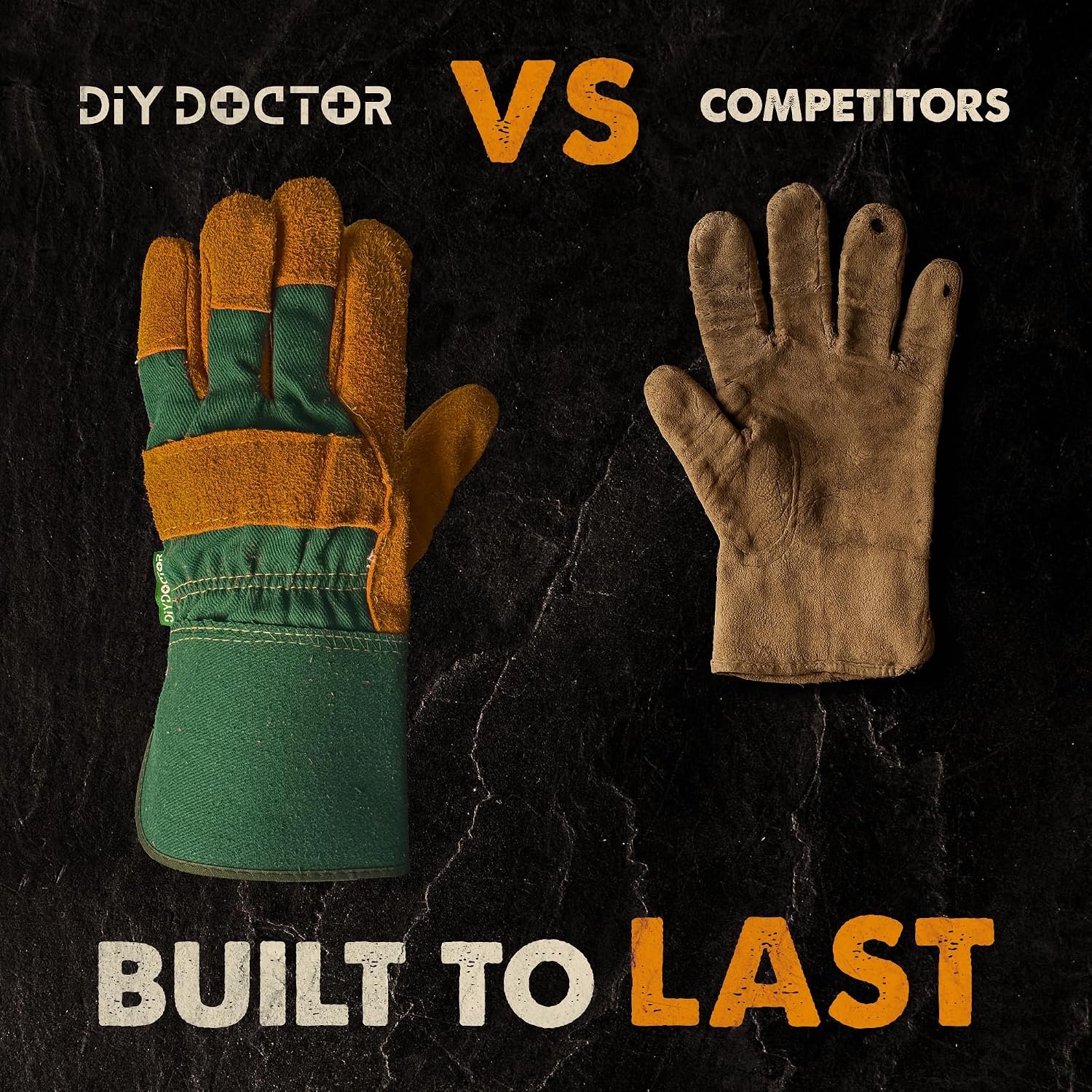 Thumbnail 5 de DIY Doctor Leather Work Gloves Large — Thorn‑Proof Gardening Gloves
