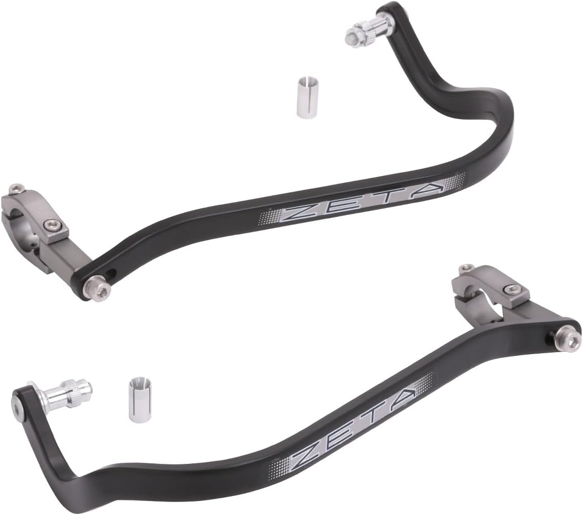 Detalle de ZETA RACING F5293 アーマーハンドガード ベンド 28.6mmバー用 高剛性アルミ合金