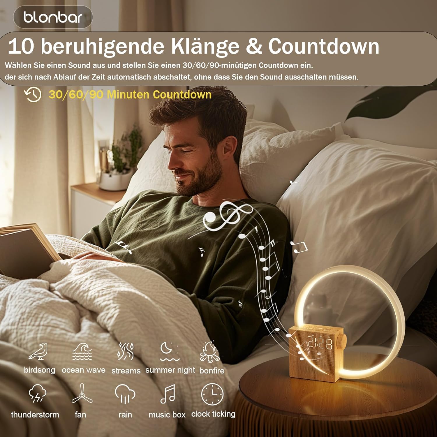 Thumbnail 6 de blonbar Lichtwecker 10 W USB-Laden