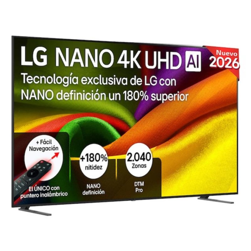 Detalle 2 de LG LED 98NU900B6LB: TV 98" 4K 120 Hz, IA y WebOS para cine en casa