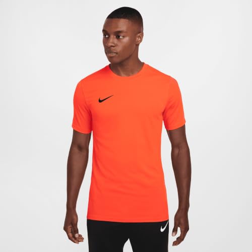 Detalle 2 de Nike M Nk Dry Park VII Jsy Ss - Camiseta de Manga Corta para Hombre en Rojo