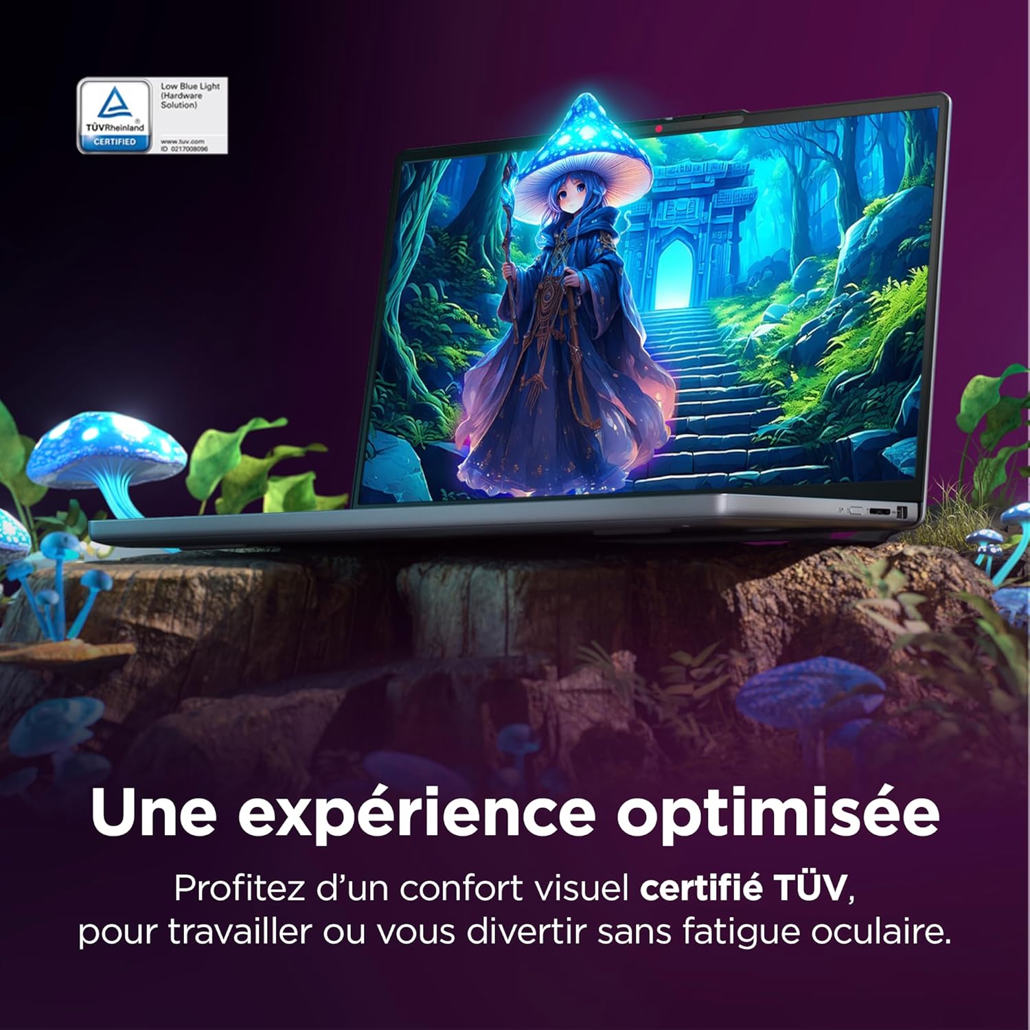 Thumbnail 4 de Lenovo IdeaPad Slim 3 16IRH10 (16") : Core i5, 16 Go RAM, SSD 512 Go et clavier AZERTY gris