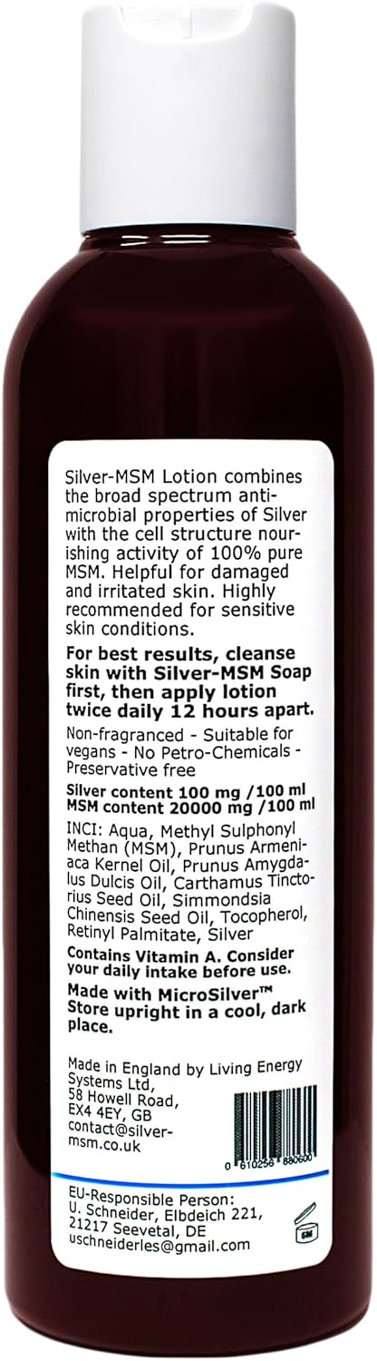 Detalle 2 de Argentum Plus - Silver-MSM Lotion 200 ml