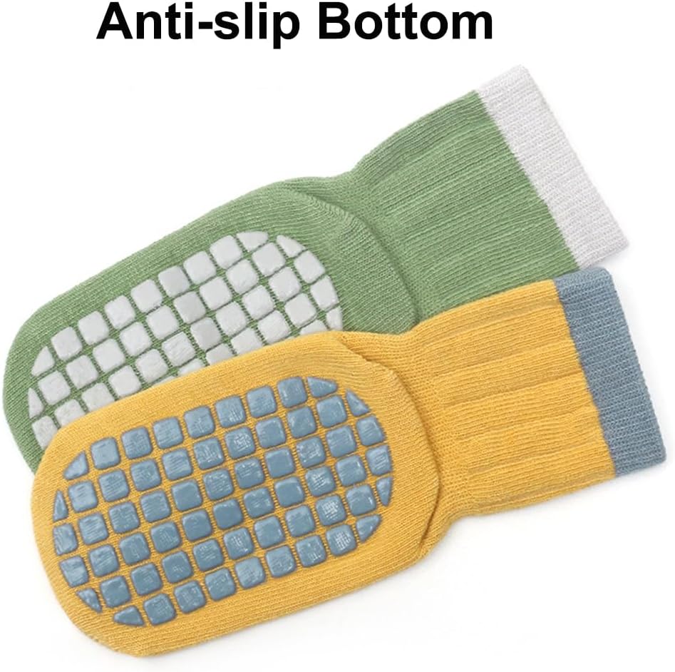 Thumbnail 3 de Exemaba Rutschfeste Baby-Socken – 5 Paar Anti-Rutsch-Socken für Mädchen und Jungen