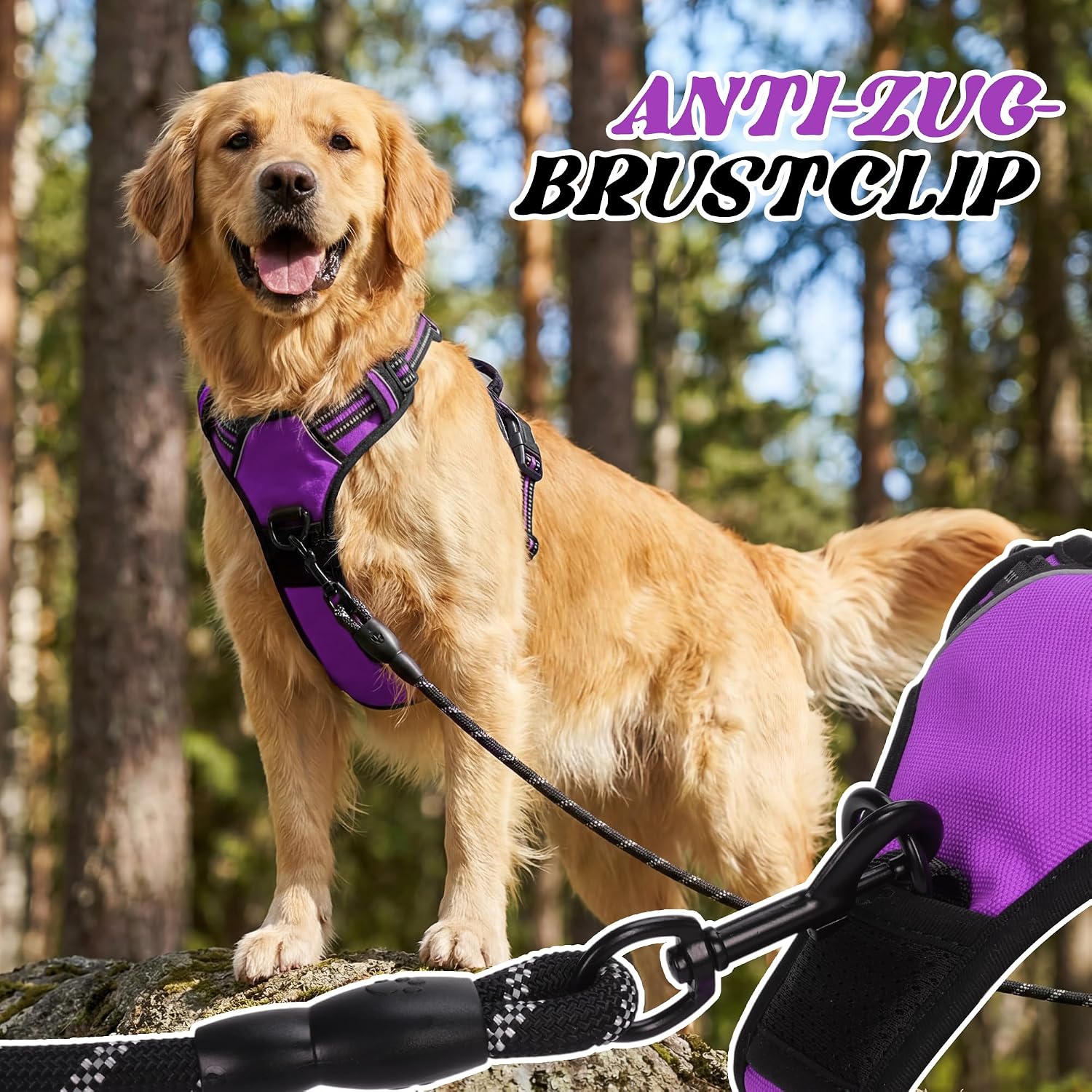 Thumbnail 3 de Funfox Hundegeschirr Anti Zug M