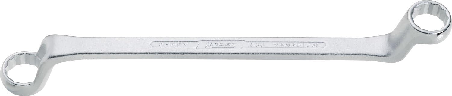 Detalle de HAZET 63024X26 両口めがねレンチ 75度ディープオフセット 24×26mm