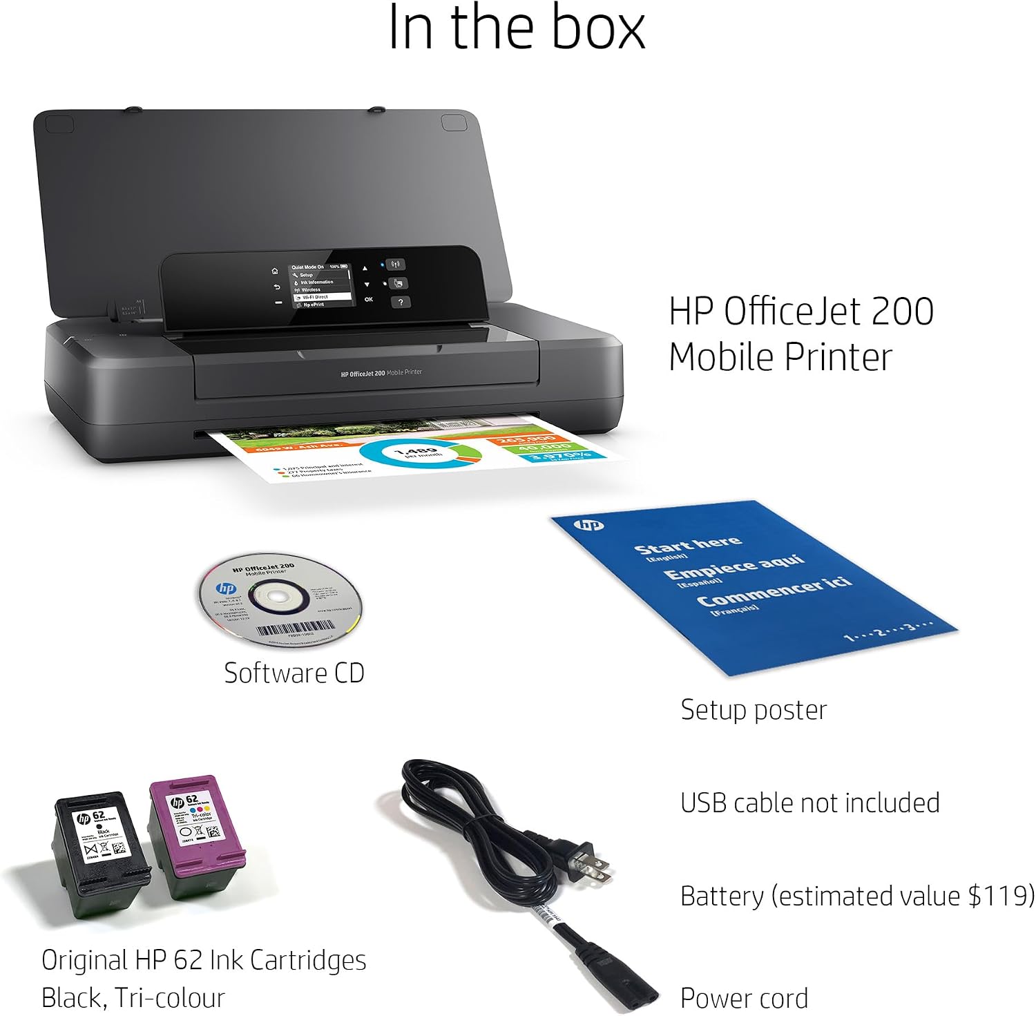 Thumbnail 6 de HP Mobile Printer CZ993A