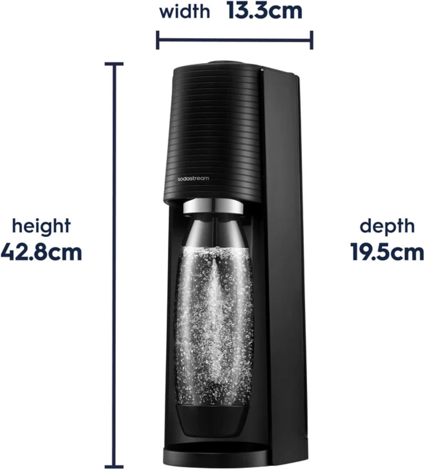 Thumbnail 6 de SodaStream Terra Sparkling Water Maker with Quick Connect CO2 System – Black