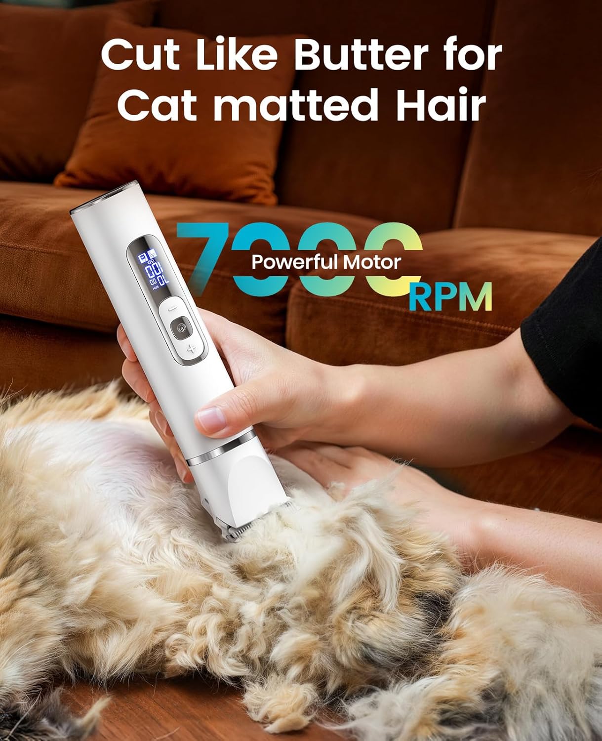 Thumbnail 3 de oneisall Quiet Cat Clippers 3-in-1 Grooming Kit