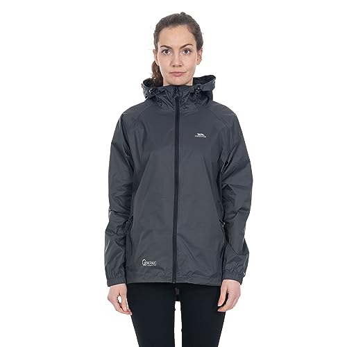 Thumbnail 1 de Trespass Unisex Waterproof Packaway Jacket Qikpac Flint – Size L