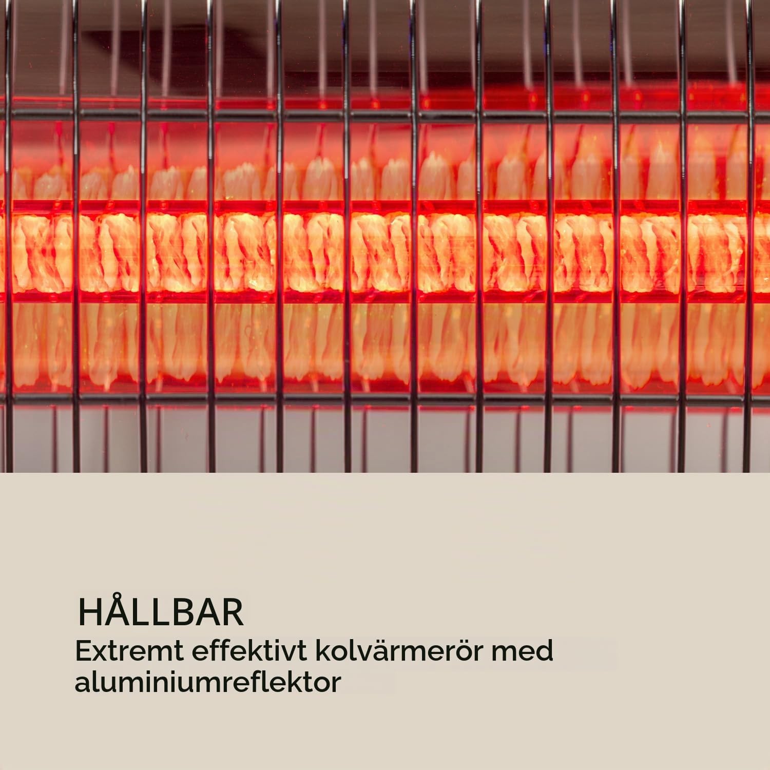 Thumbnail 6 de blumfeldt Dark Wave terrassvärmare 2 000 W med IP65 och LED-display