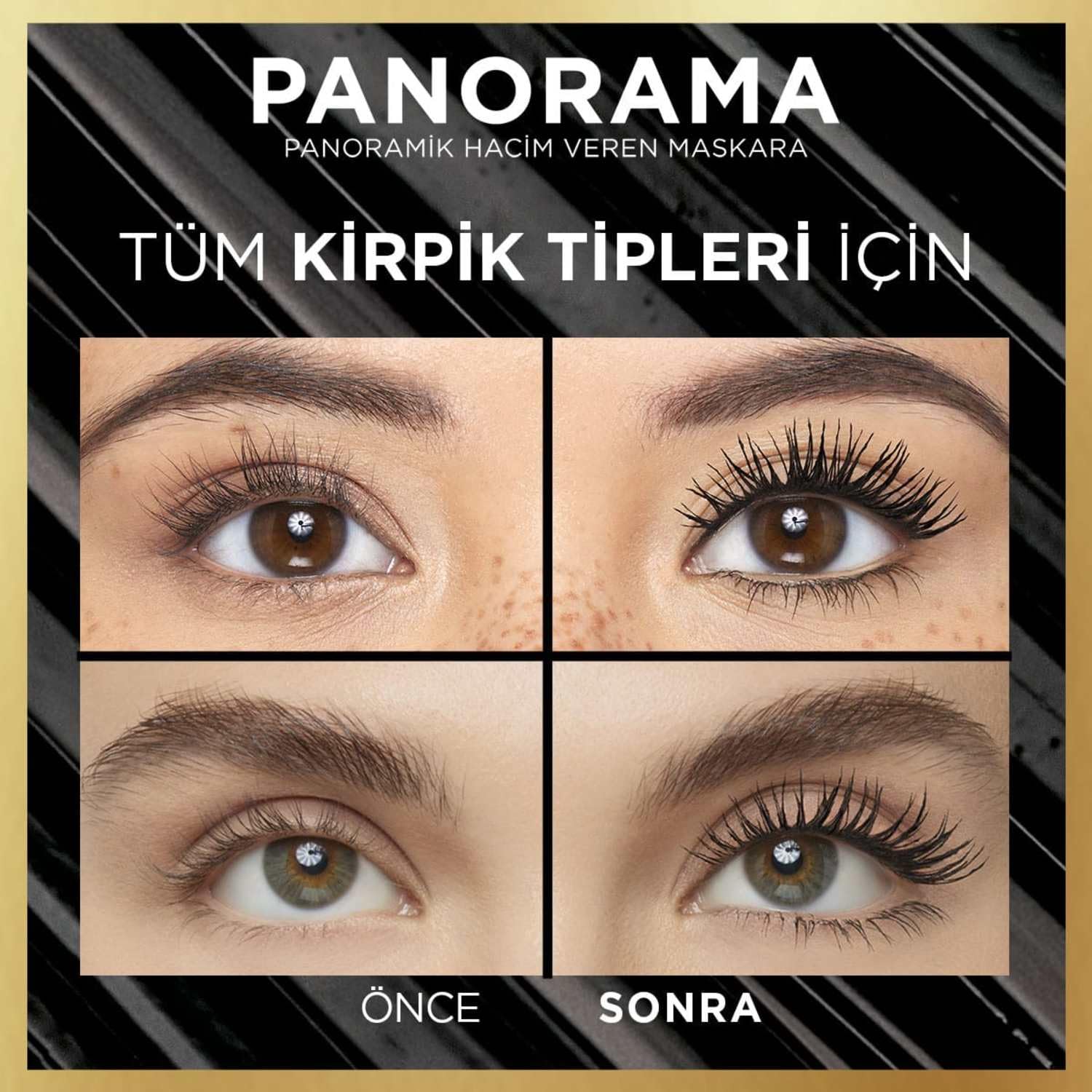 Thumbnail 6 de L’Oréal Paris Panorama Mascara – Volume Million Lashes Panorama, Schwarz, 9,9 ml