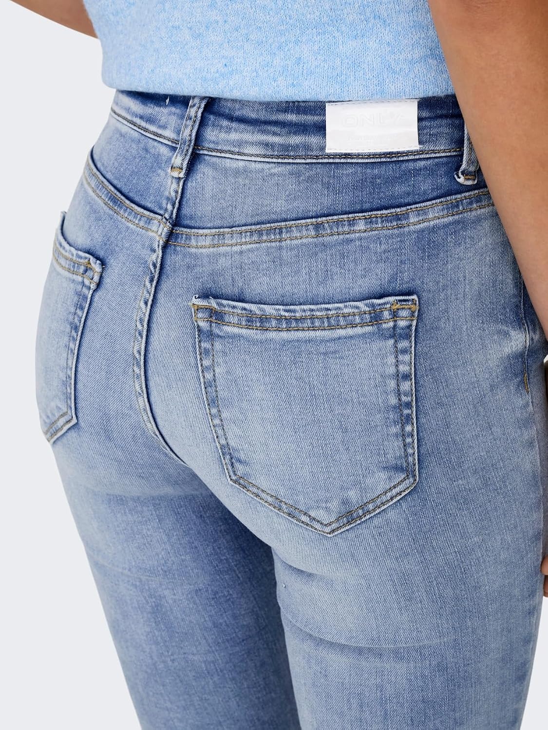 Thumbnail 5 de ONLY Skinny Fit Jeans ONLBLUSH a vita media: jeans skinny leggeri per l’uso quotidiano